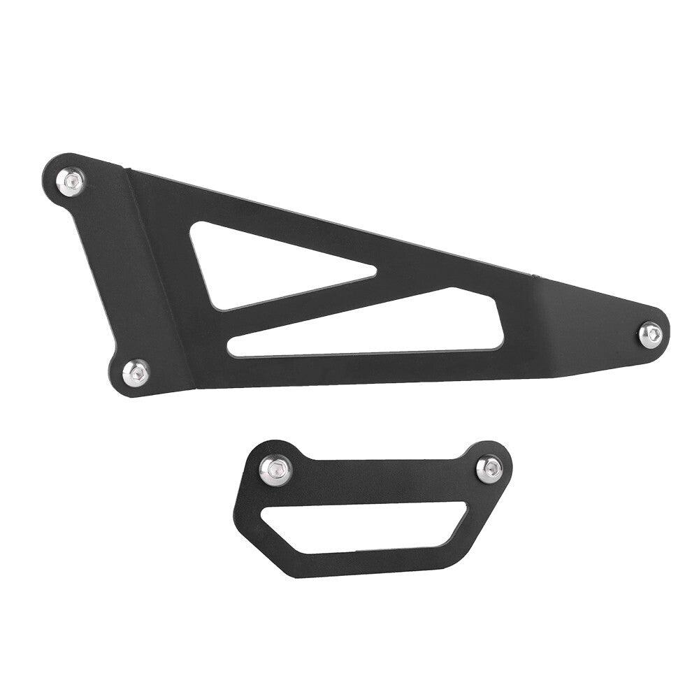 Rear Footrest Blanking Plates Footpeg Exhaust Bracket For KAWASAKI NINJA ZX-6R+