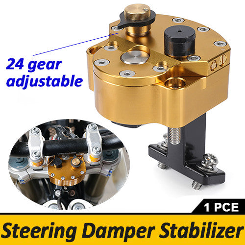 For KOVE 450 Rally 2023 Adjustable Steering Damper Stabilizer Safety Control
