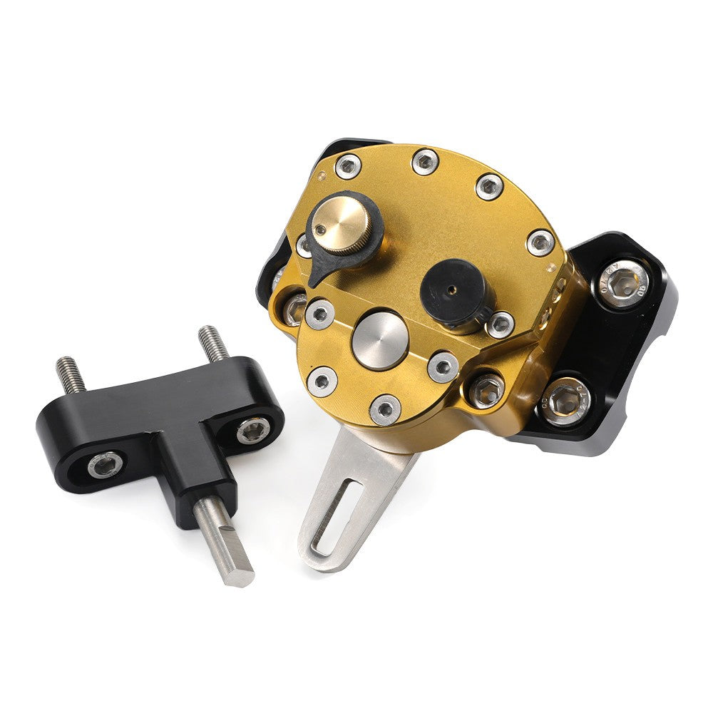 Gold Steering Damper Stabilizer Safety Control For HONDA CB1000R 2011-2017+