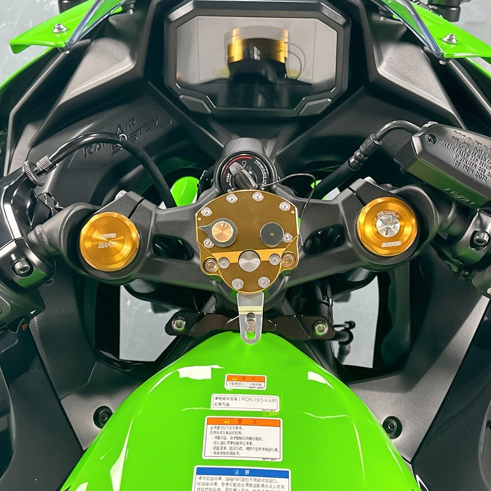 Steering Damper Stabilizer W Mount Bracket For KAWASAKI NINJA ZX-4R ZX25R ZX4RR