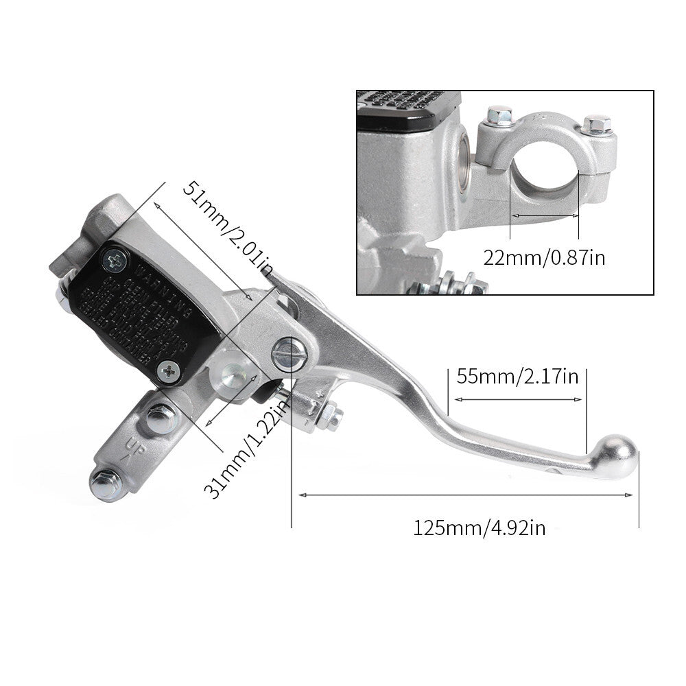Brake Master Cylinder Pump Lever For HUSQVARNA FC 250 350 450 FS450 FR450 Rally