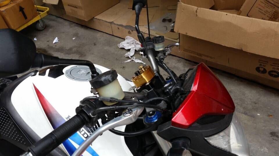 Gold Steering Damper Stabilizer Safety Control For HONDA CB1000R 2011-2017+