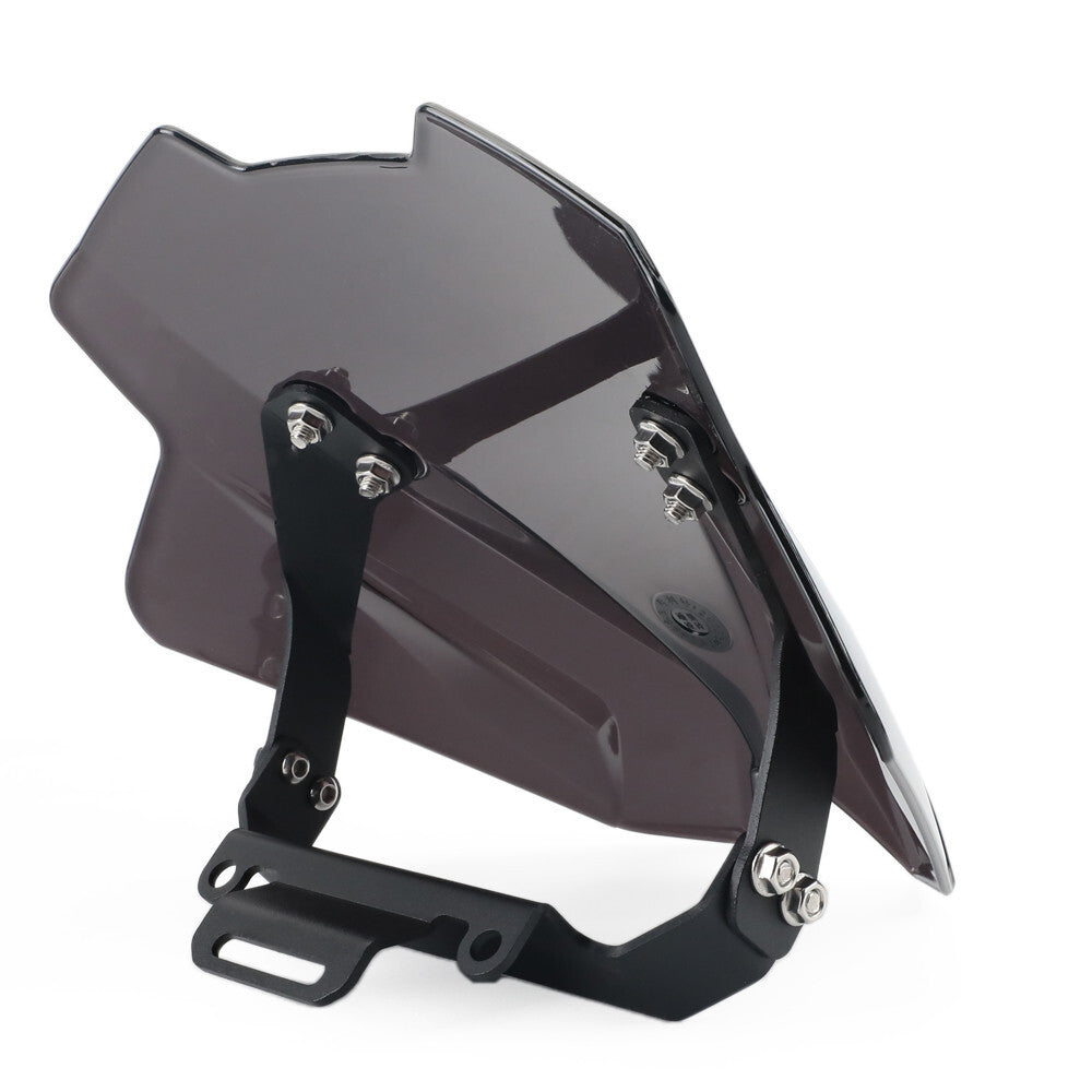 For CF-MOTO 450NK 2023-2025 Windshield Screen Deflector With Mounting Bracket
