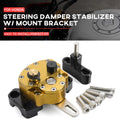 Gold Steering Damper Stabilizer Safety Control For HONDA CB1000R 2011-2017+