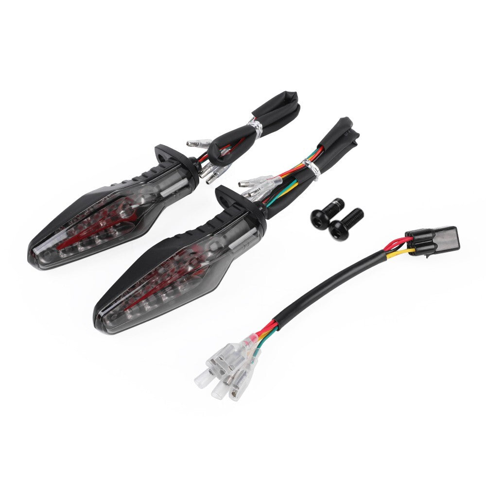 For CFMOTO 675SS/SR/SR-R/NK License Plate Holder w Tail Brake Light Turn Signal