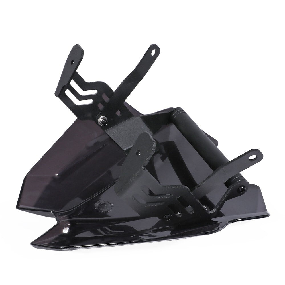 For Suzuki GSX-8S 2023-2025 Windshield Screen with GPS Sat Nav Mounting Bracket+