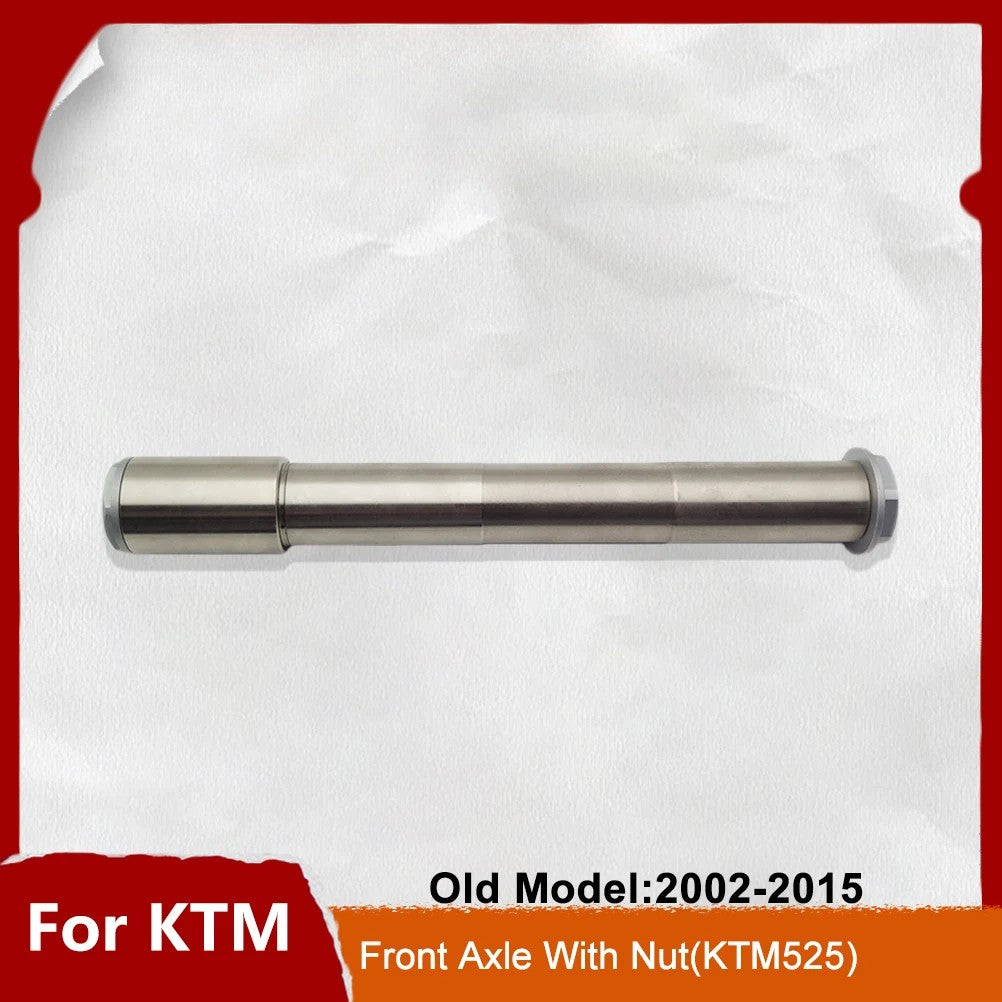 Front Axle With Nut For KTM HUSQVARNA EXC EXCF SX SXF XC XCF FC FE TC