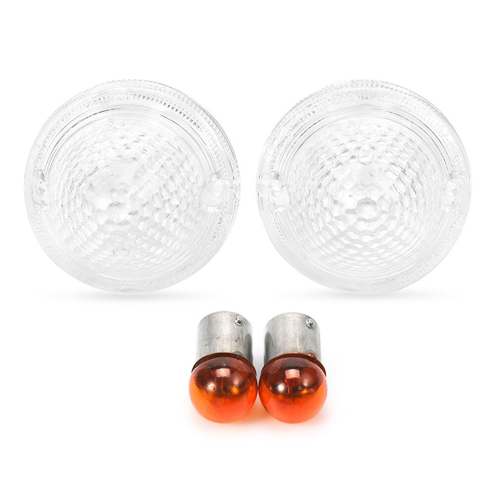 Turn Signal Light Blinker Lens Glass Cover For Bonneville/T100 Scrambler 900+