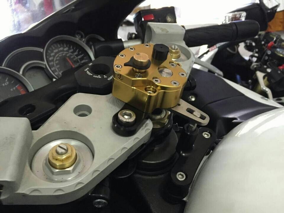 Steering Damper Stabilizer Bracket Mount For SUZUKI GSX 1300R HAYABUSA 08-2020