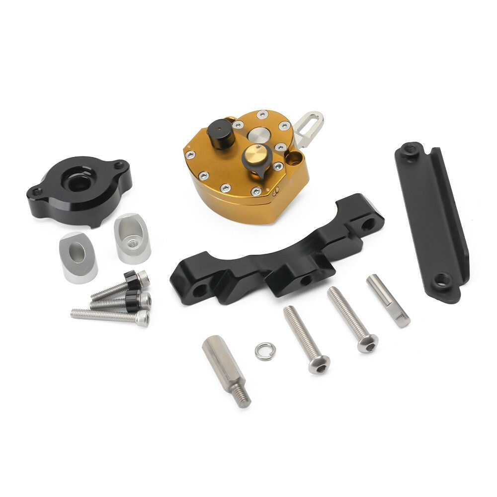 Steering Damper Stabilizer W Mount Bracket For KAWASAKI NINJA ZX-4R ZX25R ZX4RR