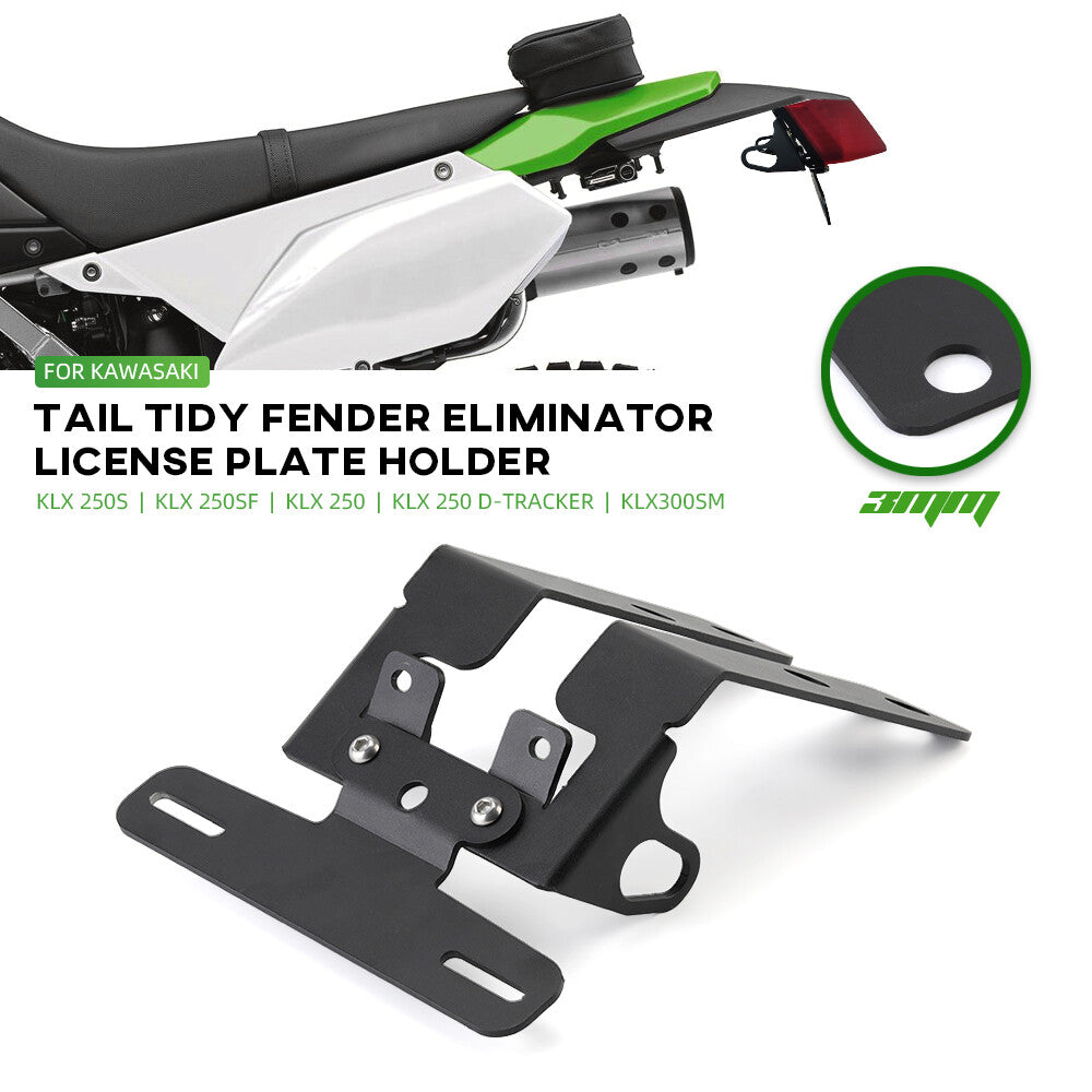 Fender Eliminator License Plate Holder For KAWASAKI KLX 250S/SF KLX250 DTracker