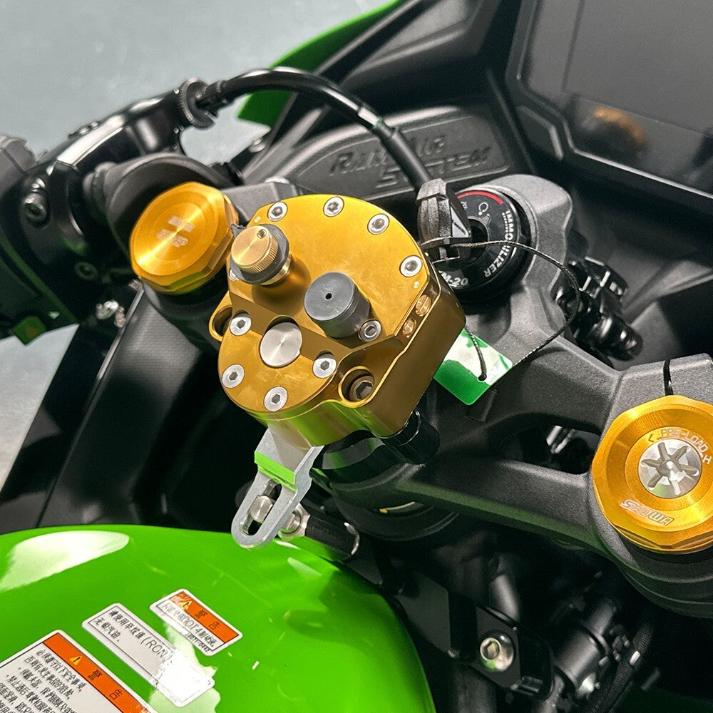 Steering Damper Stabilizer W Mount Bracket For KAWASAKI NINJA ZX-4R ZX25R ZX4RR