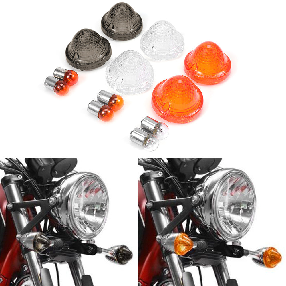 Turn Signal Light Blinker Lens Glass Cover For Bonneville/T100 Scrambler 900+