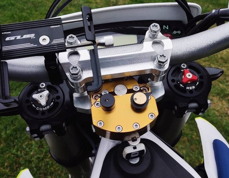 Steering Damper Stabilizer Reversed Safety For Husqvarna 701 ENDURO/Supermoto
