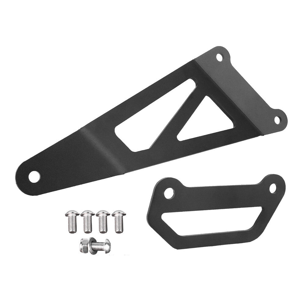 Rear Footrest Blanking Plates Footpeg Exhaust Bracket For KAWASAKI NINJA ZX-6R+