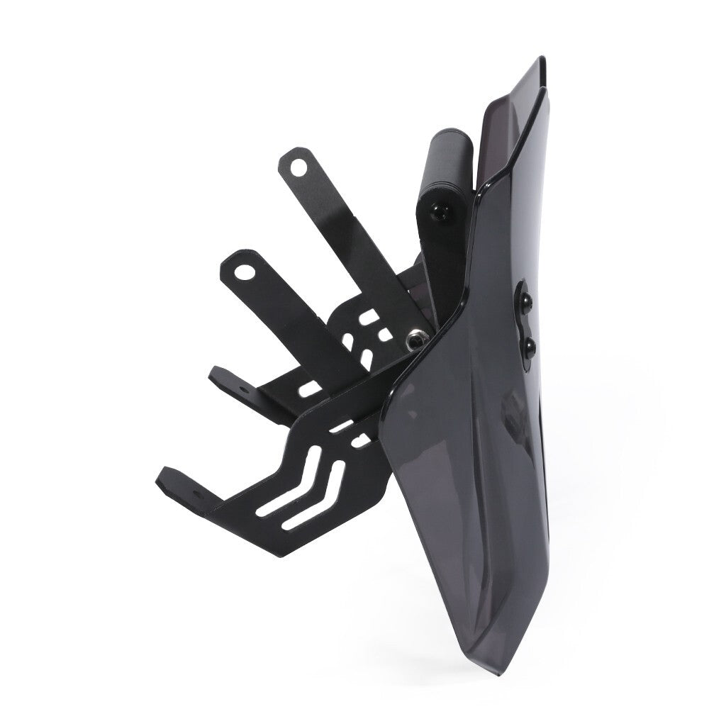 For Suzuki GSX-8S 2023-2025 Windshield Screen with GPS Sat Nav Mounting Bracket+