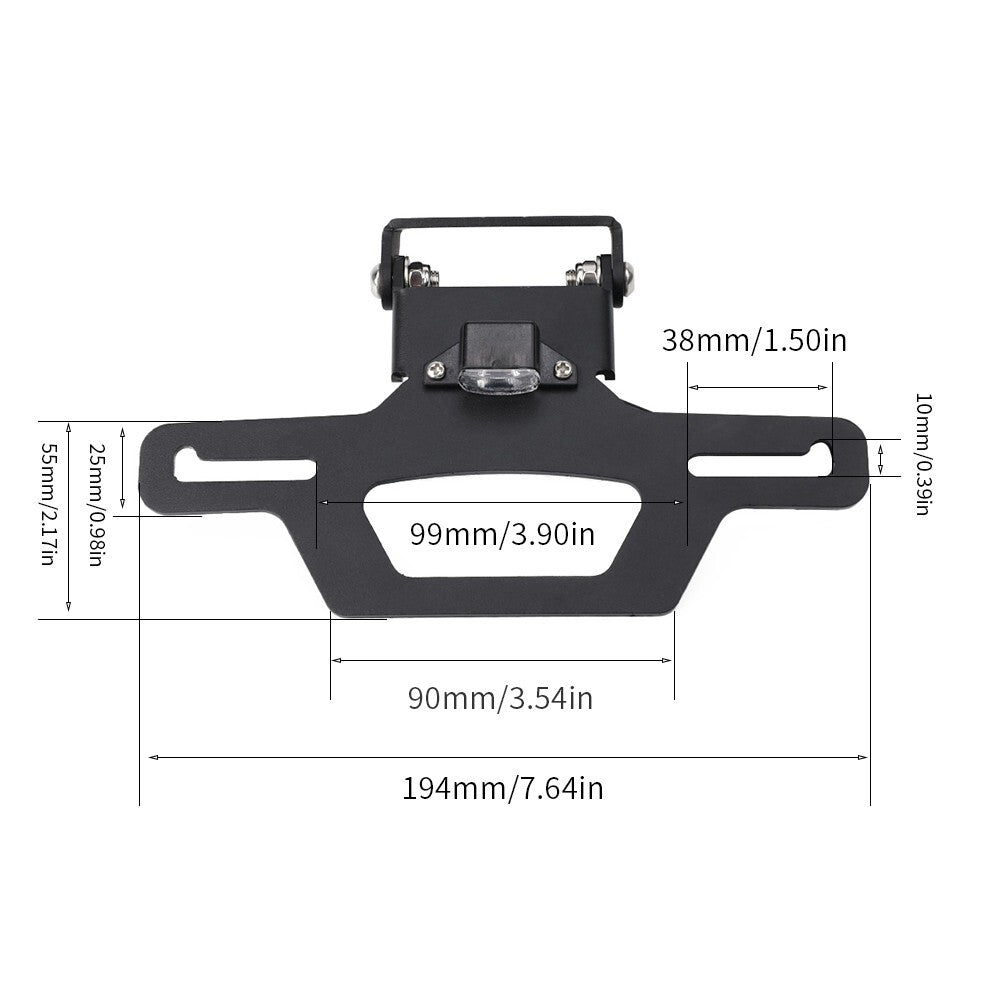 For Kawasaki Ninja ZX-25R ZX4R Tail Tidy Fender Eliminator License Plate Holder