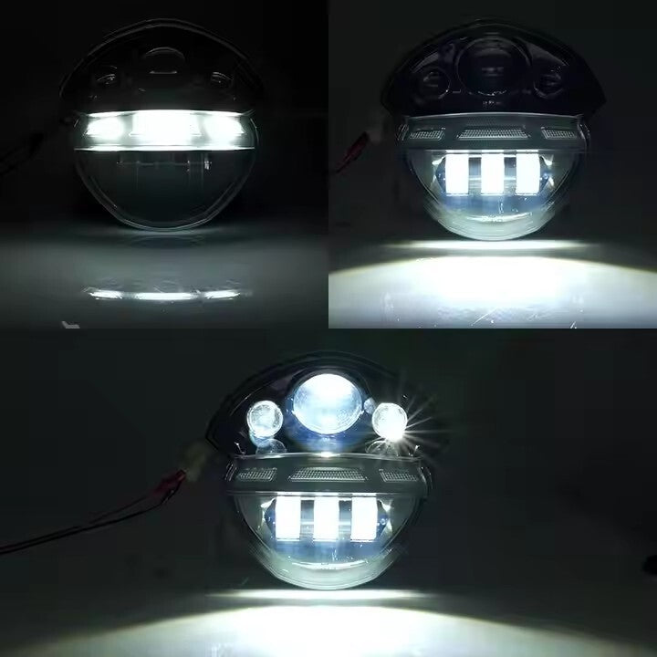 Black LED Headlight Lamp for DUCATI MONSTER 695 696 795 796 1100 1100S 09-13