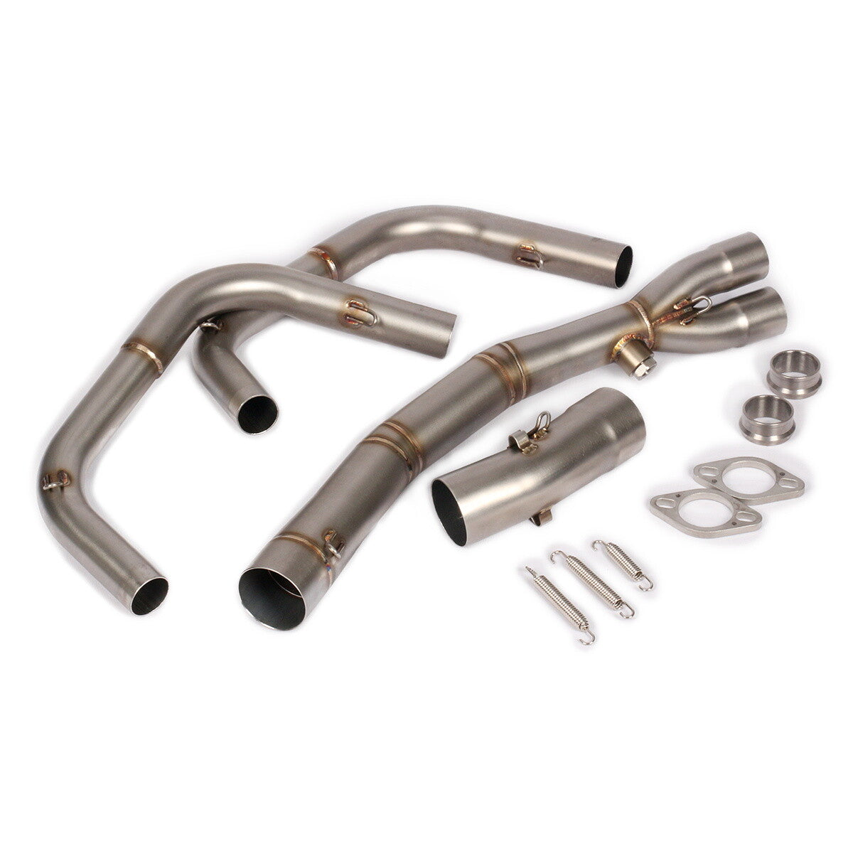 Exhaust System Header Pipe For KAWASAKI Z400 Ninja 400 250 EX400 Z250 2017-2023