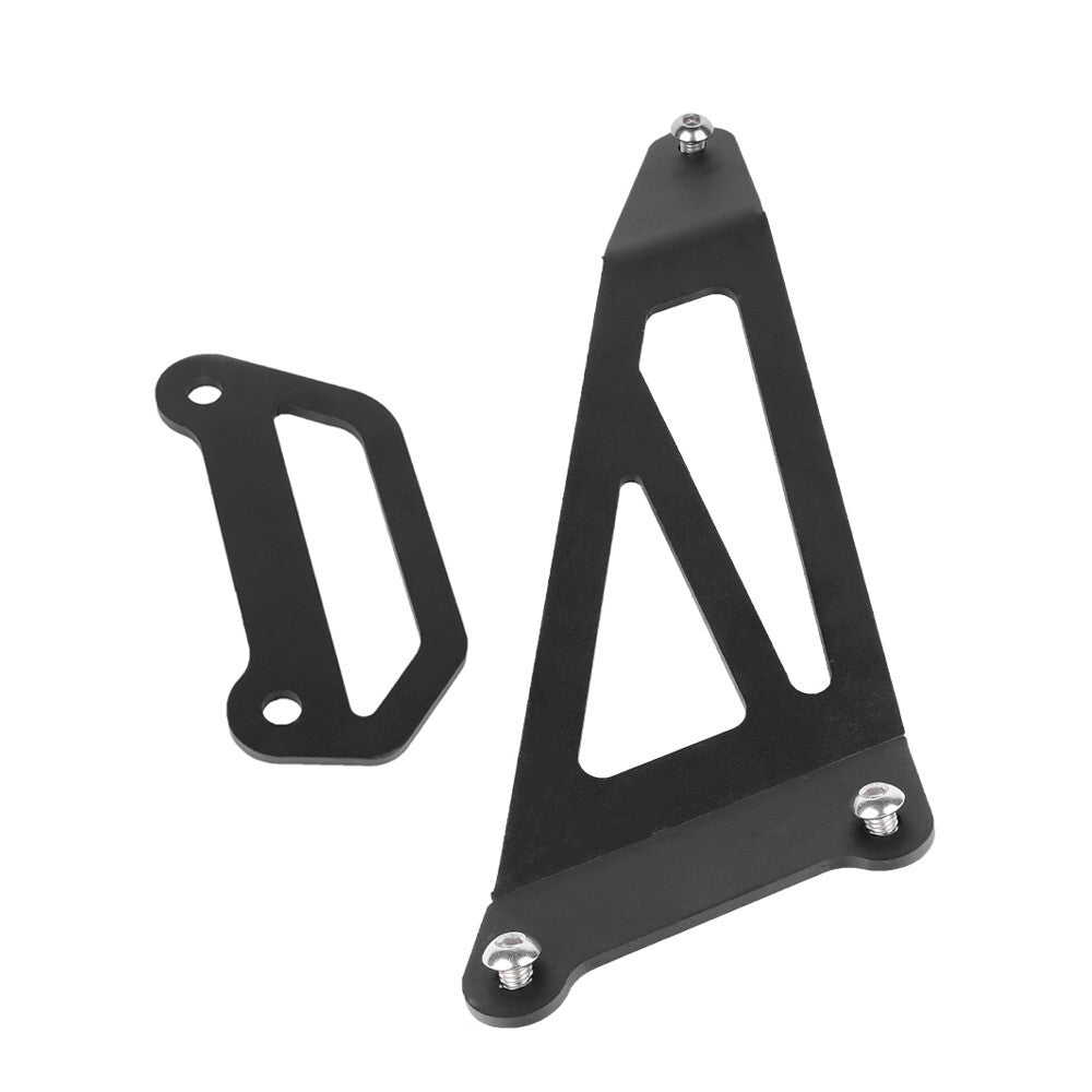 Rear Footrest Blanking Plates Footpeg Exhaust Bracket For KAWASAKI NINJA ZX-6R+
