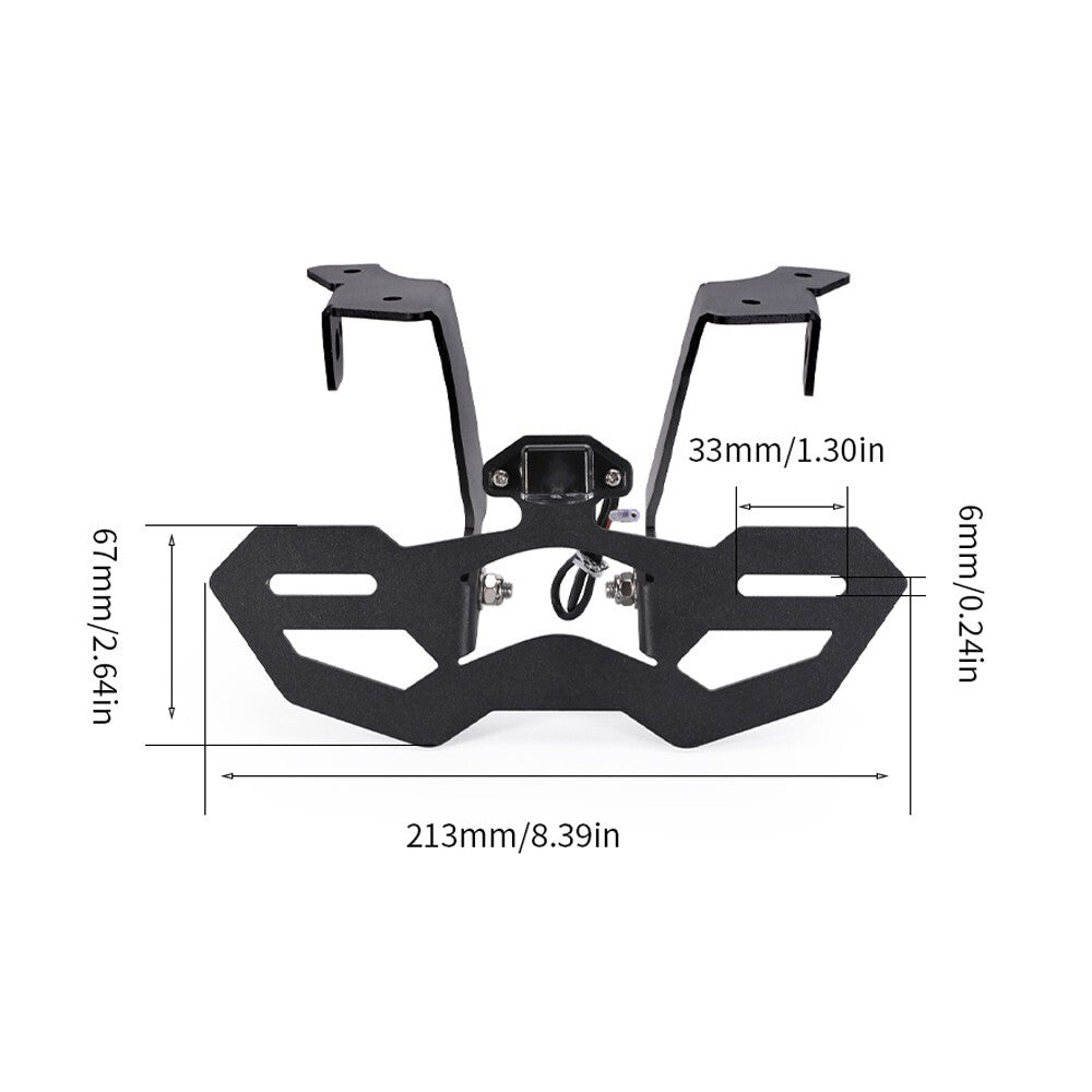 For CF-MOTO 450MT 800MT-X Tail Tidy License Plate Holder Rear Fender Eliminator