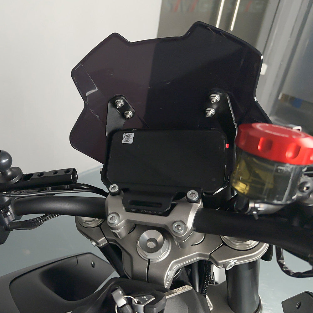 For CF-MOTO 450NK 2023-2025 Windshield Screen Deflector With Mounting Bracket