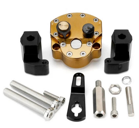 Steering Damper Stabilizer Control Kit Handlebar Bar Bracket For 790 890 ADV/R